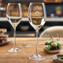 Weißweinglas CHEERS 400 ml mit persönlicher Gravur*LEONARDO Clearance