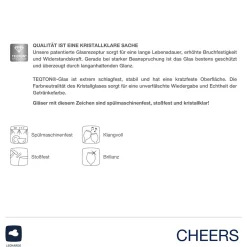 Weißweinglas CHEERS 400 ml mit persönlicher Gravur*LEONARDO Clearance