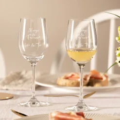 Weißweinglas CIAO+ 300 ml mit persönlicher Gravur*LEONARDO