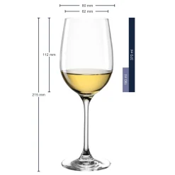 Weißweinglas CIAO+ 370 ml mit persönlicher Gravur*LEONARDO Best