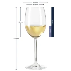 Weißweinglas DAILY 370 ml mit persönlicher Gravur*LEONARDO Hot