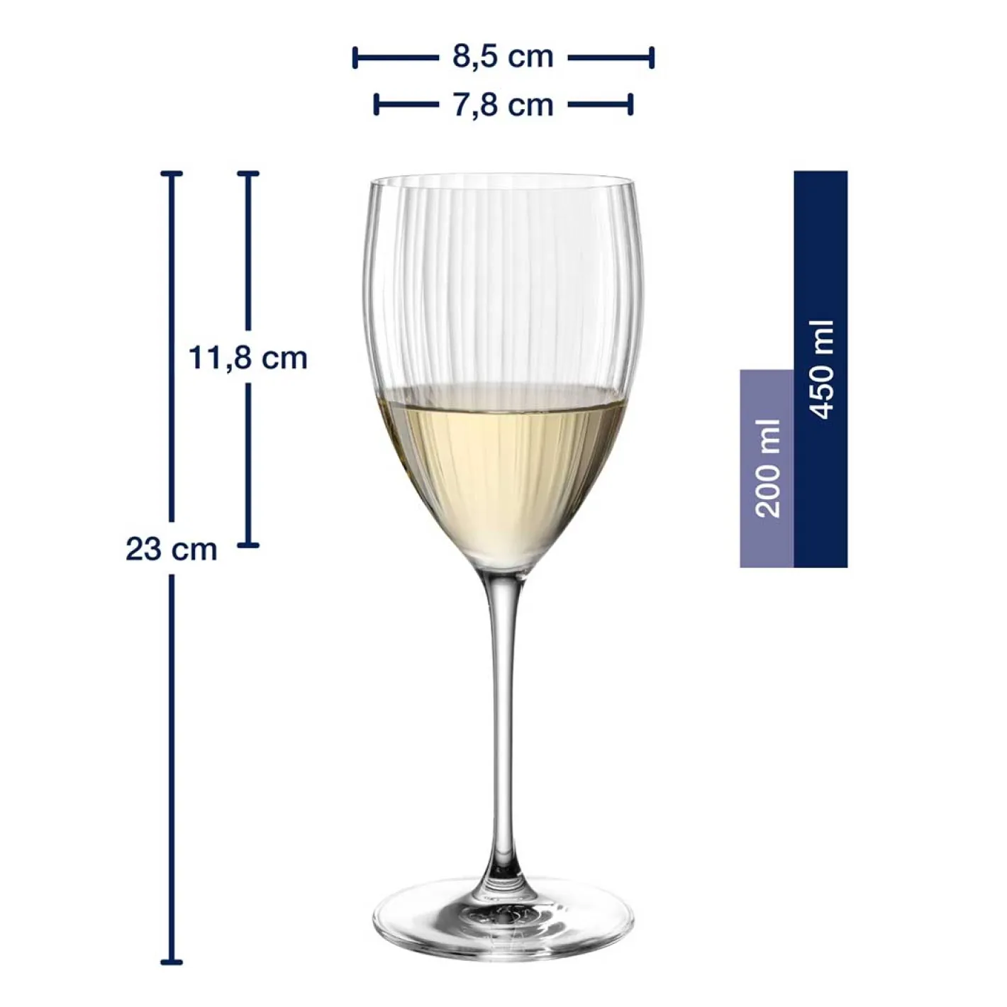 Weißweinglas POESIA 450 ml 6er-Set*LEONARDO Sale