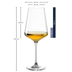 Weißweinglas PUCCINI 560 ml mit persönlicher Gravur*LEONARDO Discount
