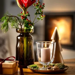 Windlicht auf Fuß 16 cm CAPANNA*LEONARDO Sale