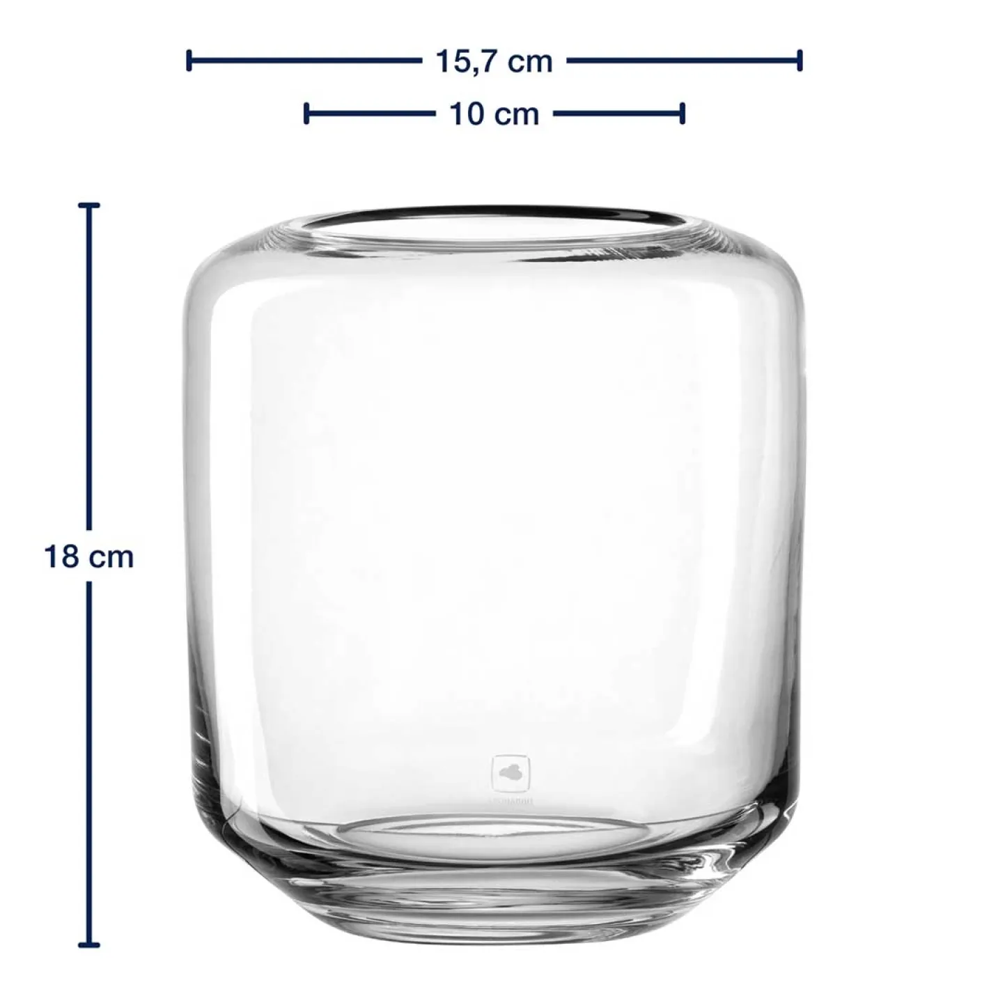 Windlicht MILANO 18 cm*LEONARDO Best